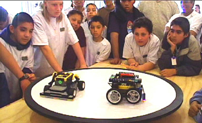 LEGO Sumo Robots, UCSB 2001